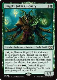 Shigeki, Jukai Visionary (198) [Commander: Duskmourn: House of Horror]