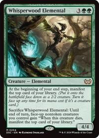 Whisperwood Elemental (204) [Commander: Duskmourn: House of Horror]