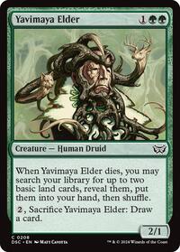 Yavimaya Elder (208) [Commander: Duskmourn: House of Horror]