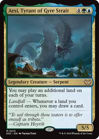 Aesi, Tyrant of Gyre Strait (210) [Commander: Duskmourn: House of Horror]