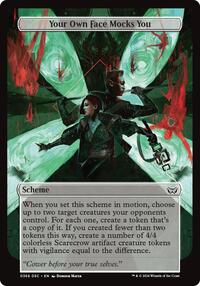 Your Own Face Mocks You (Full Art) (366) [Archenemy: Duskmourn]