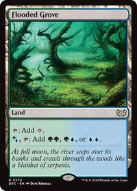 Flooded Grove (276) [Commander: Duskmourn: House of Horror]