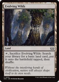 Evolving Wilds (274) [Commander: Duskmourn: House of Horror]