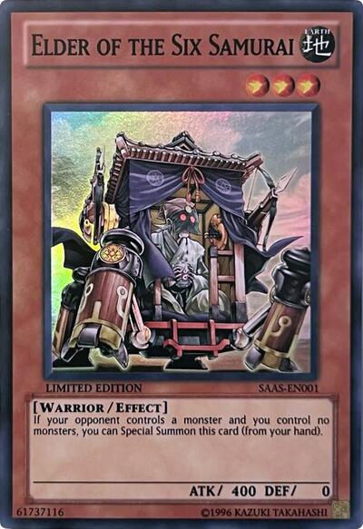 Elder of the Six Samurai (SAAS-EN001) [Samurai Assault]