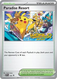 Paradise Resort - 150 (World Championships 2024) (150) [SV: Scarlet & Violet Promo Cards]