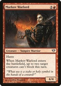 Markov Warlord (97) [Dark Ascension]
