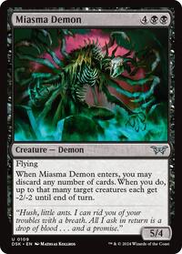Miasma Demon (109) [Duskmourn: House of Horror]