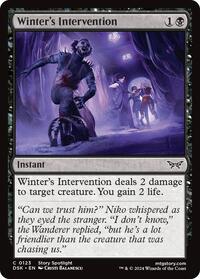 Winter's Intervention (123) [Duskmourn: House of Horror]