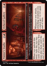 Painter's Studio // Defaced Gallery (147) [Duskmourn: House of Horror]