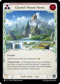 Channel Mount Heroic - LGS306 (LGS306) [Flesh and Blood: Promo Cards]