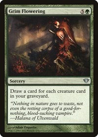 Grim Flowering (117) [Dark Ascension]