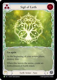 Sigil of Earth (Extended Art) - LGS310 (LGS310) [Flesh and Blood: Promo Cards]