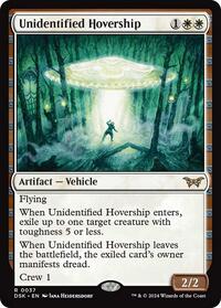 Unidentified Hovership (37) [Duskmourn: House of Horror]