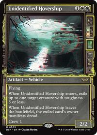 Unidentified Hovership (Showcase) (305) [Duskmourn: House of Horror]