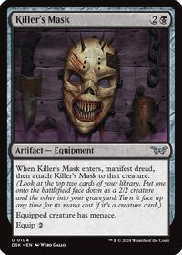 Killer's Mask (104) [Duskmourn: House of Horror]