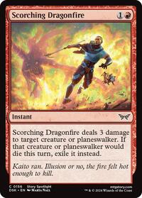 Scorching Dragonfire (156) [Duskmourn: House of Horror]