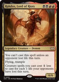 Rakdos, Lord of Riots (230) [Commander: Duskmourn: House of Horror]
