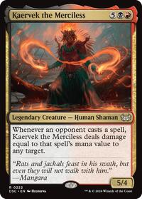 Kaervek the Merciless (222) [Commander: Duskmourn: House of Horror]