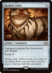 Basilisk Collar (241) [Commander: Duskmourn: House of Horror]