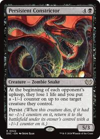 Persistent Constrictor (22) [Commander: Duskmourn: House of Horror]