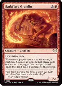 Barbflare Gremlin (26) [Commander: Duskmourn: House of Horror]