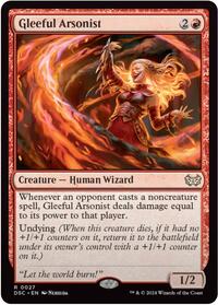 Gleeful Arsonist (27) [Commander: Duskmourn: House of Horror]