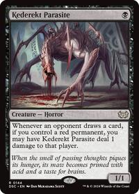 Kederekt Parasite (144) [Commander: Duskmourn: House of Horror]