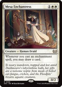 Mesa Enchantress (68) [Commander: Duskmourn: House of Horror]