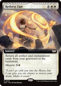 Redress Fate (Extended Art) (41) [Commander: Duskmourn: House of Horror]