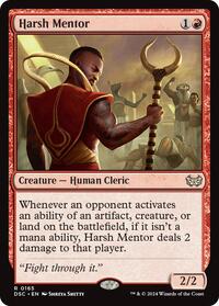 Harsh Mentor (165) [Commander: Duskmourn: House of Horror]