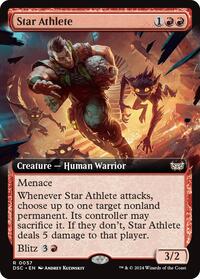 Star Athlete (Extended Art) (57) [Commander: Duskmourn: House of Horror]