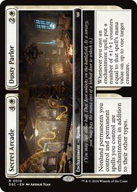 Secret Arcade // Dusty Parlor (10) [Commander: Duskmourn: House of Horror]