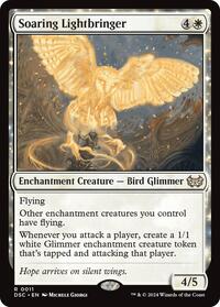 Soaring Lightbringer (11) [Commander: Duskmourn: House of Horror]