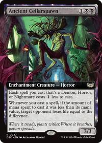 Ancient Cellarspawn (Extended Art) (47) [Commander: Duskmourn: House of Horror]