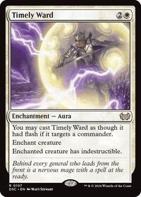 Timely Ward (107) [Commander: Duskmourn: House of Horror]