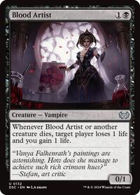 Blood Artist (132) [Commander: Duskmourn: House of Horror]