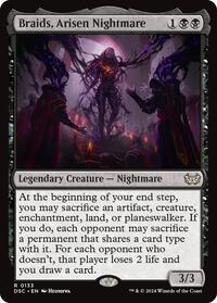 Braids, Arisen Nightmare (133) [Commander: Duskmourn: House of Horror]