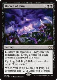 Decree of Pain (136) [Commander: Duskmourn: House of Horror]