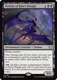 Demon of Fate's Design (137) [Commander: Duskmourn: House of Horror]
