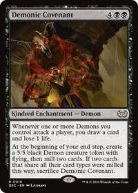 Demonic Covenant (19) [Commander: Duskmourn: House of Horror]