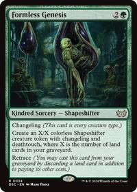 Formless Genesis (34) [Commander: Duskmourn: House of Horror]