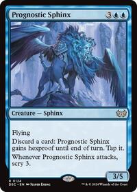 Prognostic Sphinx (124) [Commander: Duskmourn: House of Horror]