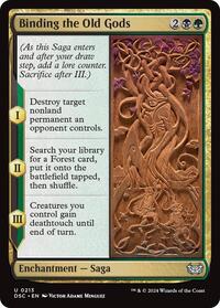 Binding the Old Gods (213) [Commander: Duskmourn: House of Horror]