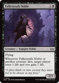 Falkenrath Noble (140) [Commander: Duskmourn: House of Horror]