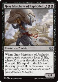 Gray Merchant of Asphodel (142) [Commander: Duskmourn: House of Horror]