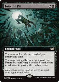 Into the Pit (Extended Art) (50) [Commander: Duskmourn: House of Horror]