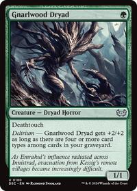 Gnarlwood Dryad (180) [Commander: Duskmourn: House of Horror]