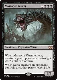 Massacre Wurm (147) [Commander: Duskmourn: House of Horror]