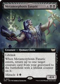 Metamorphosis Fanatic (Extended Art) (51) [Commander: Duskmourn: House of Horror]