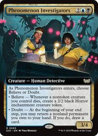 Phenomenon Investigators (Extended Art) (65) [Commander: Duskmourn: House of Horror]